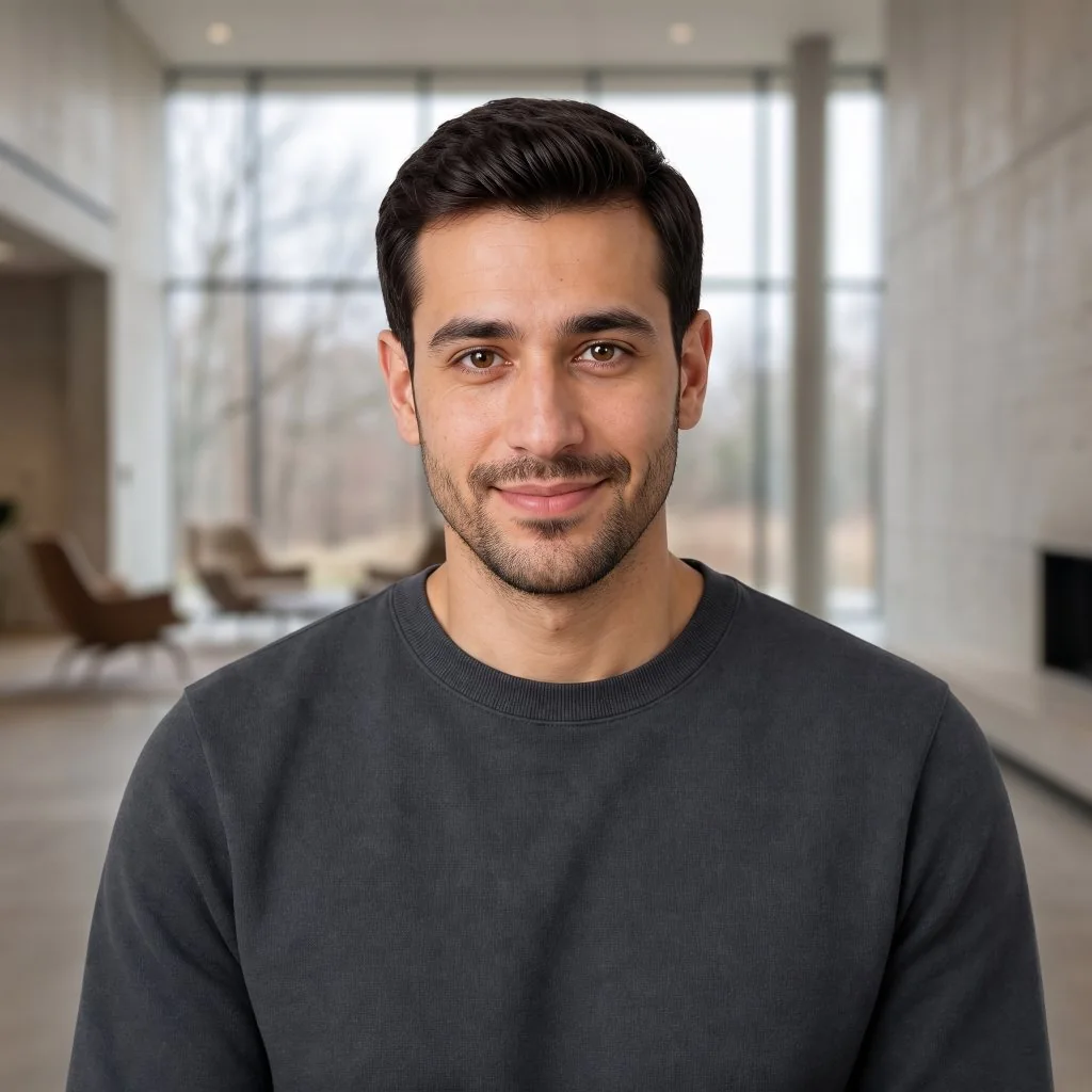 Sam, AI representative portrait